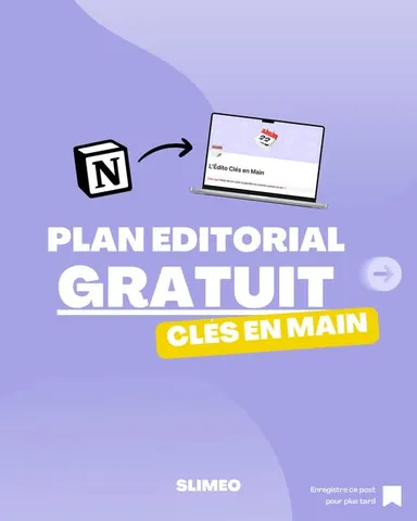 Publication Instagram de Slimeo